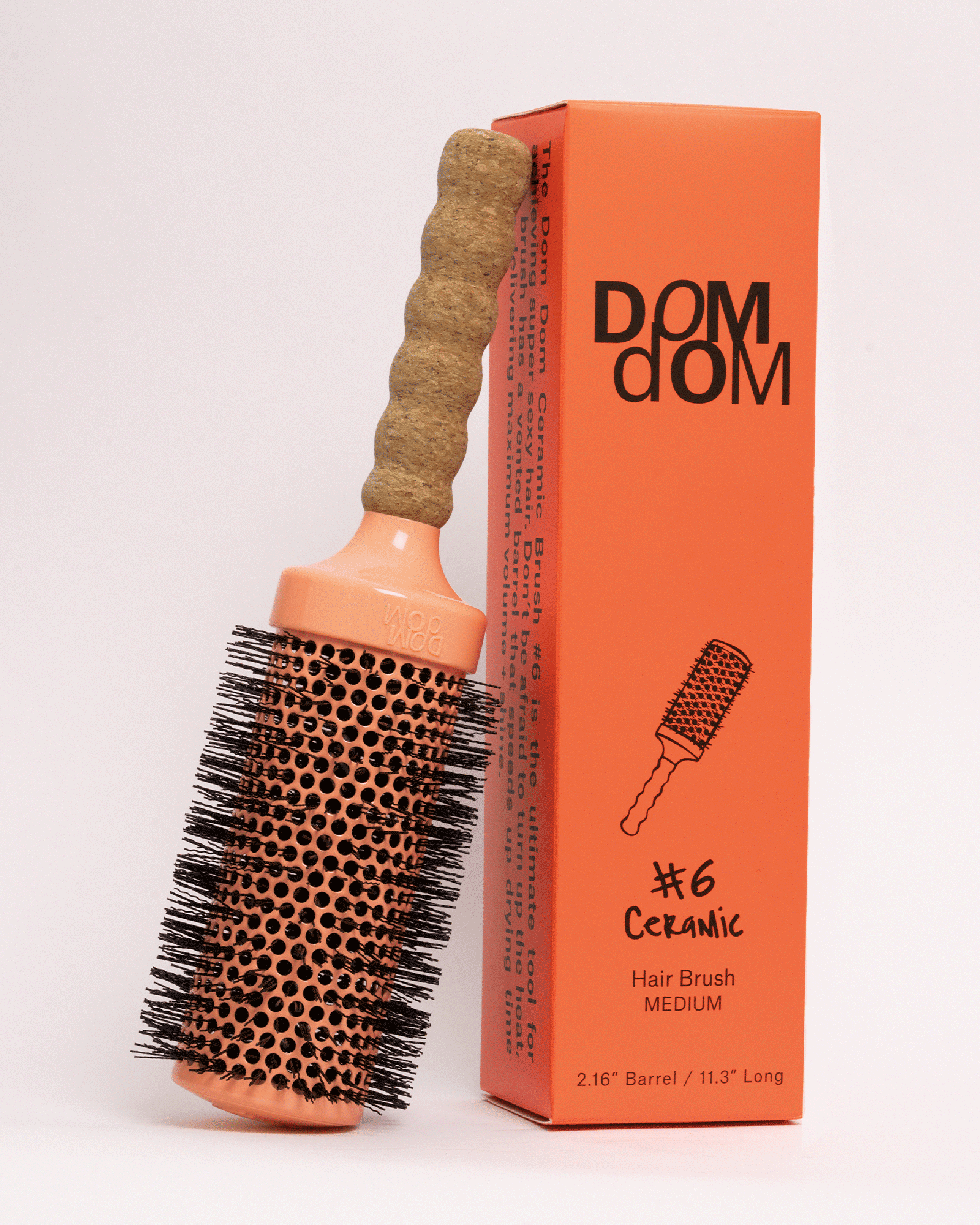 6 Ceramic Brush (Medium / 55 mm) – Dom Dom display picture 2
