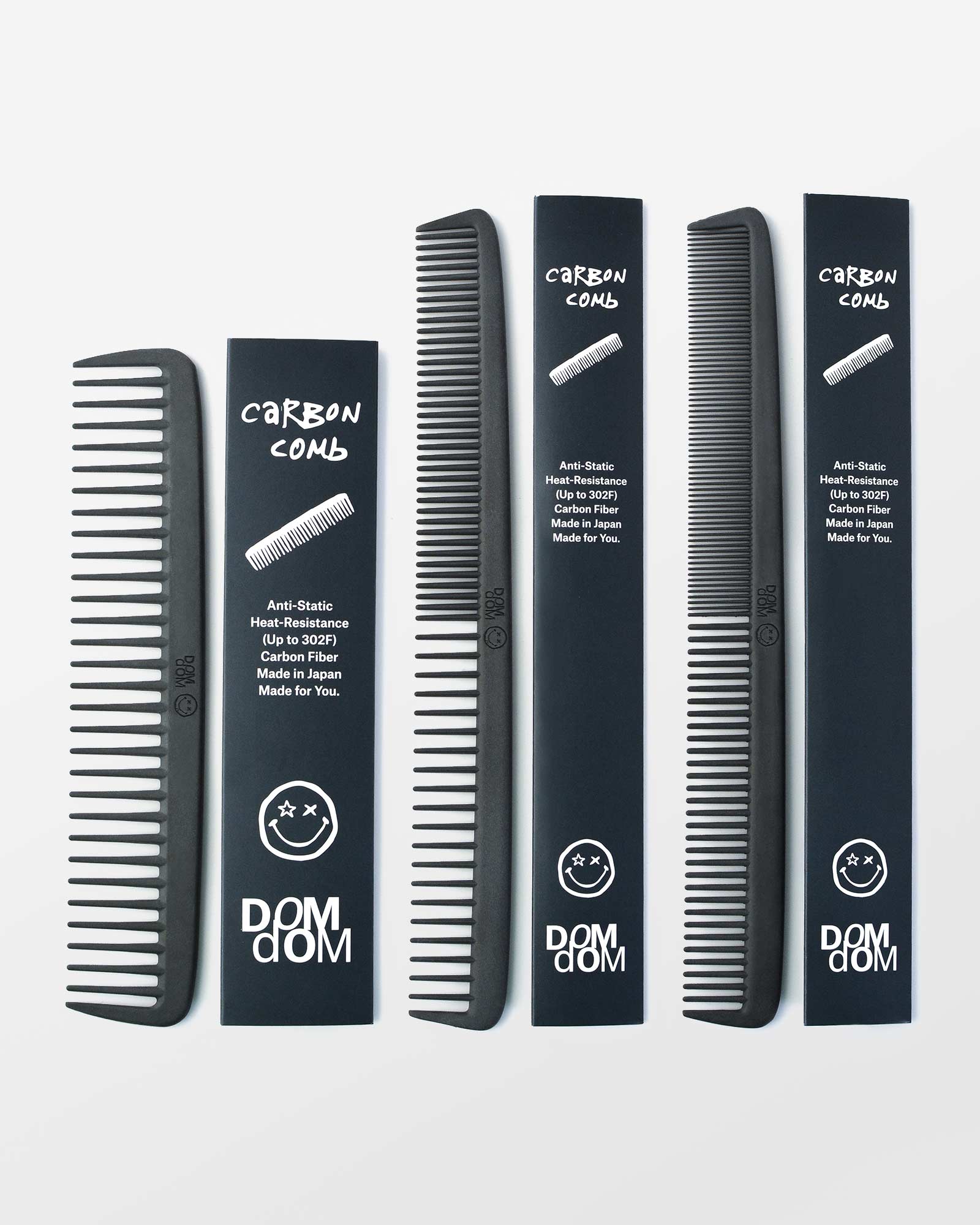 Carbon Comb Trio