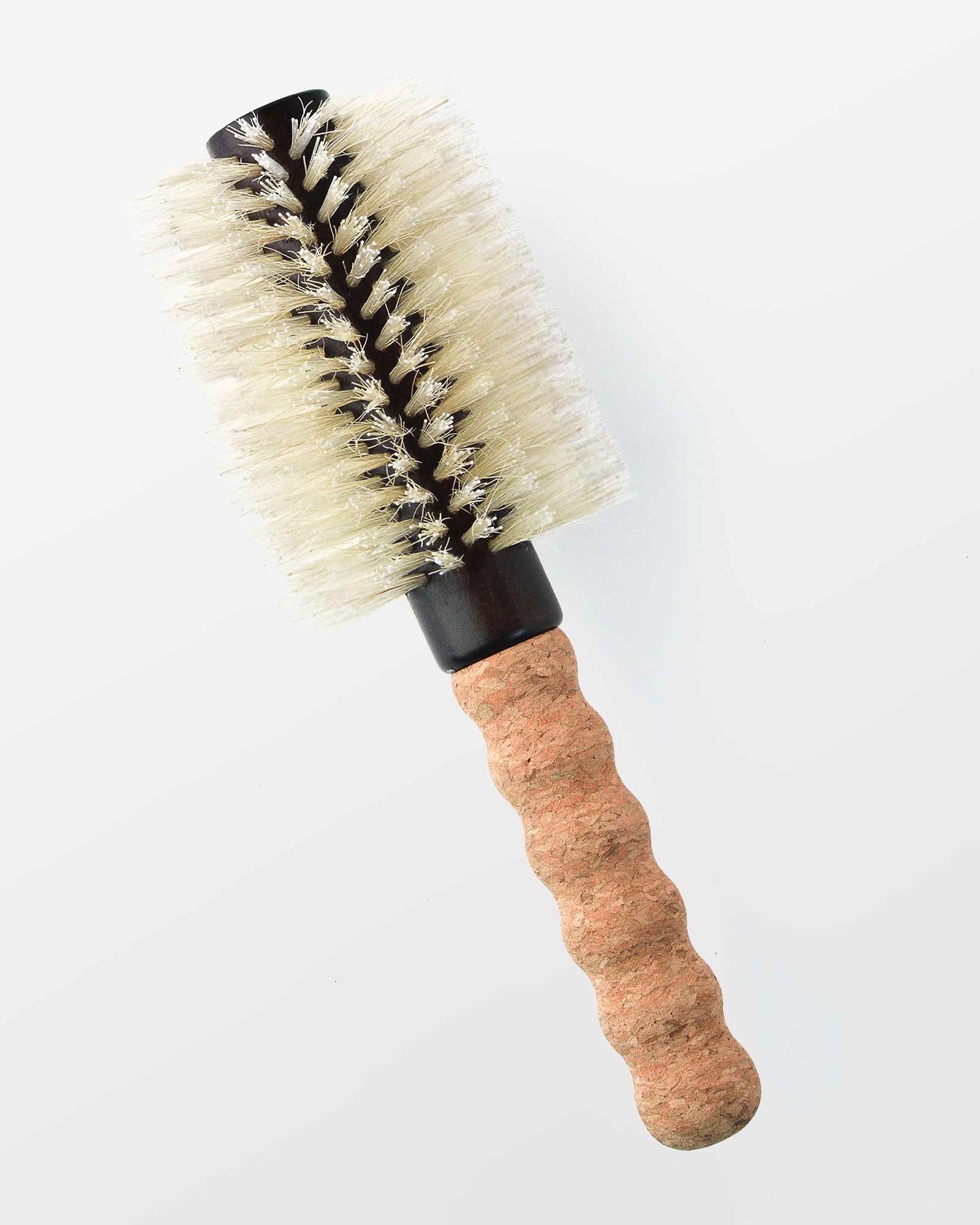 Large Round Boar / Nylon Bristle Brush