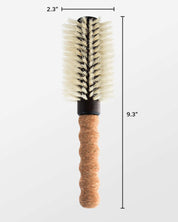 Medium Round Boar / Nylon Bristle Brush