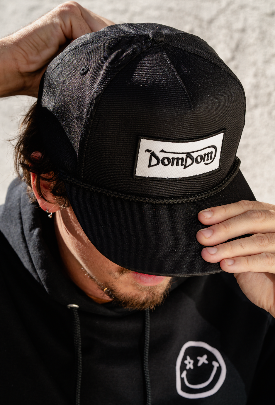 Dom Dom Patch Logo Cap