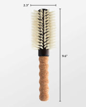 Medium Round Boar / Nylon Bristle Brush