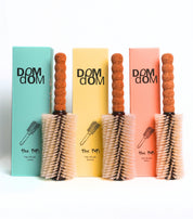 The Papi Long Barrel Boar / Nylon Bristle Brush Trio