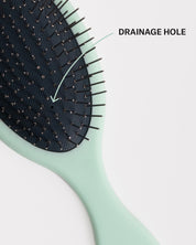#13 Detangler Brush Green Stars