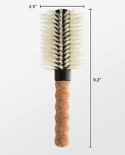 Large Round Boar / Nylon Bristle Brush