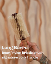 The Papi Long Barrel Boar / Nylon Brush Large