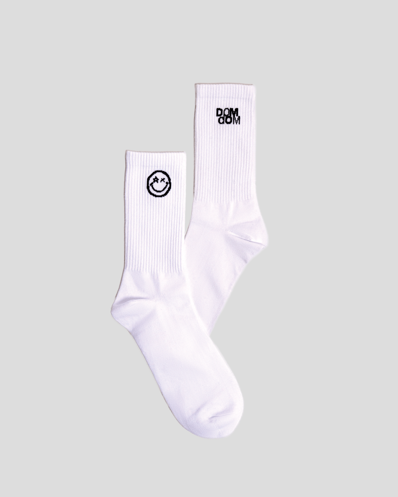 Dom Dom Crew Socks